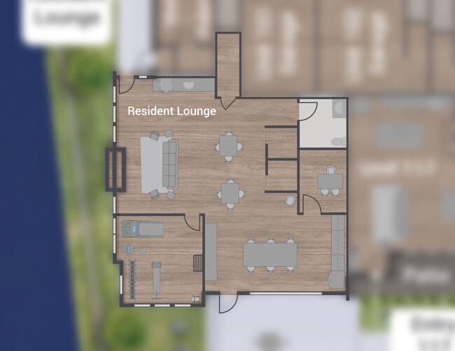 Resident Lounge - Tributary 50 by Dial Residential
