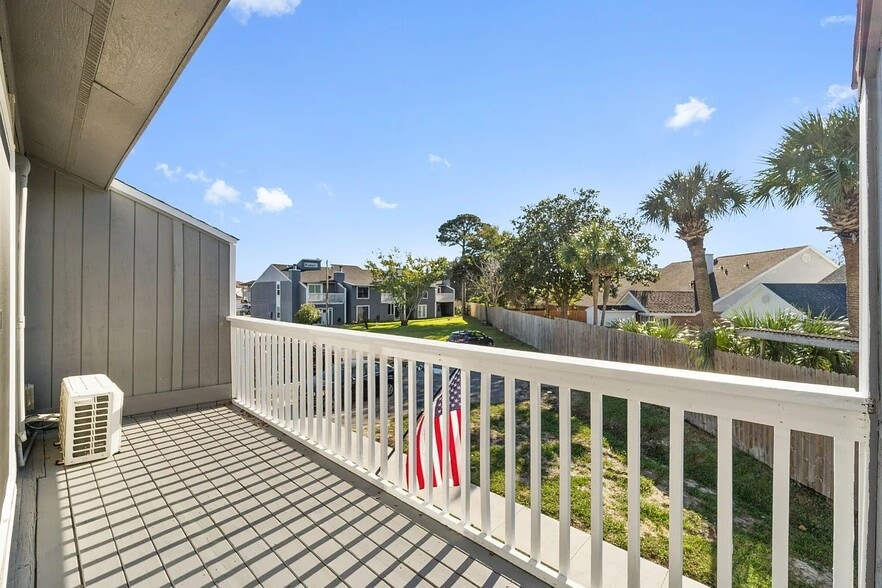 Bedroom 1 private patio - 27 Court Dr