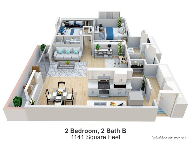 Floorplan - Rexford Drive Apartments