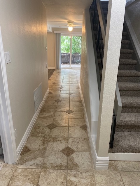 Lower level hallway - 411 E Highline Cir
