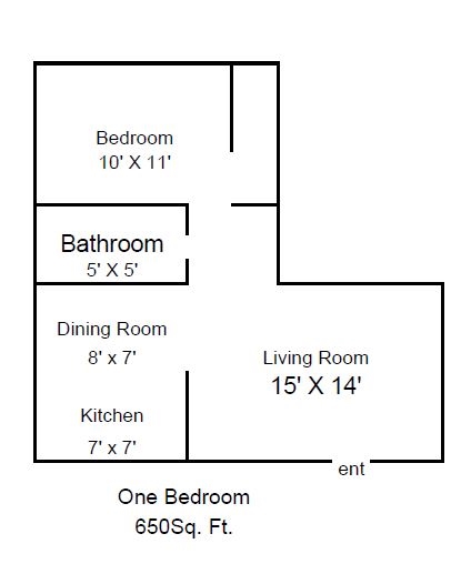 1BR/1BA - Southwood Place Apartments