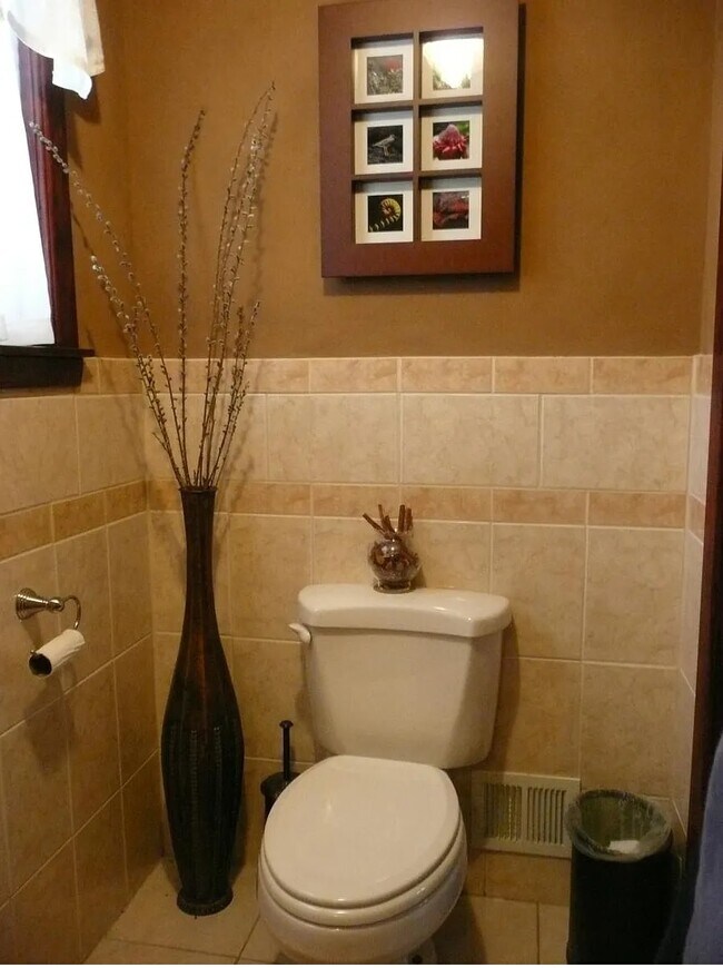 downstairs half bath - 1 Cayuga Dr