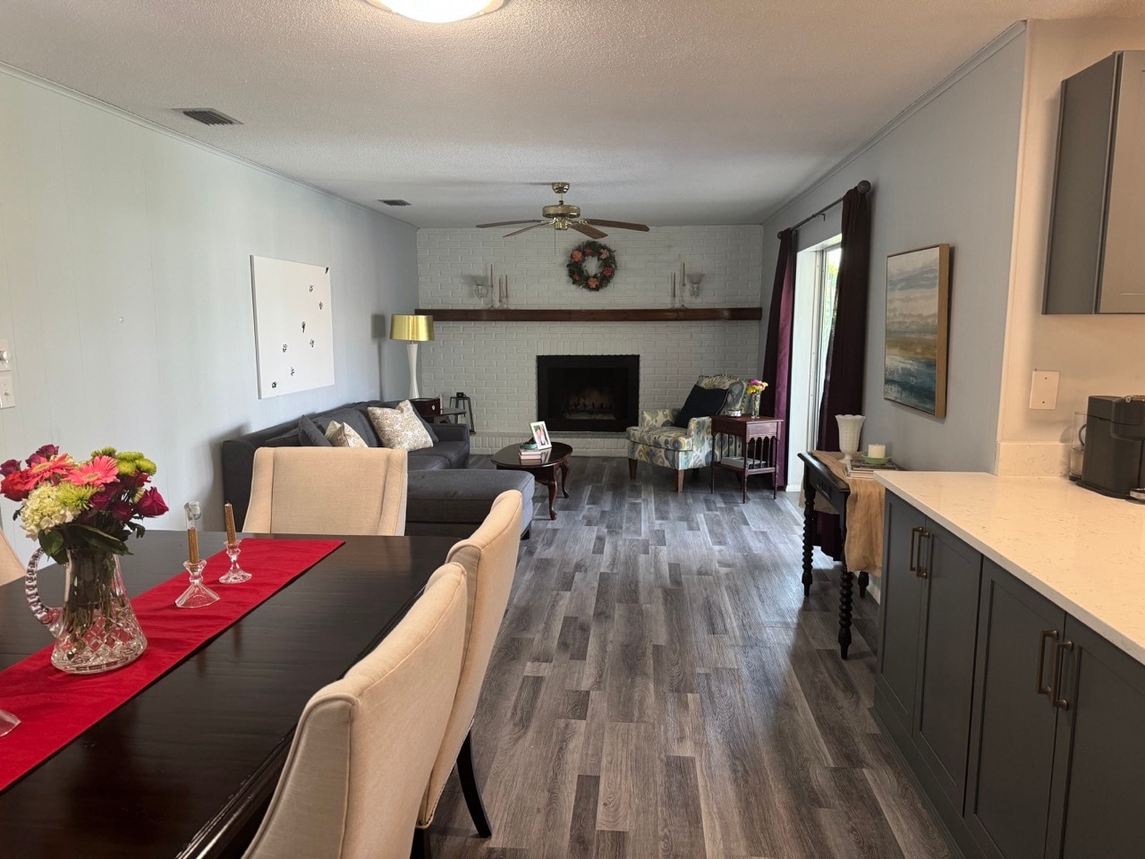 Dining and Living Room - 1063 Wexford Way