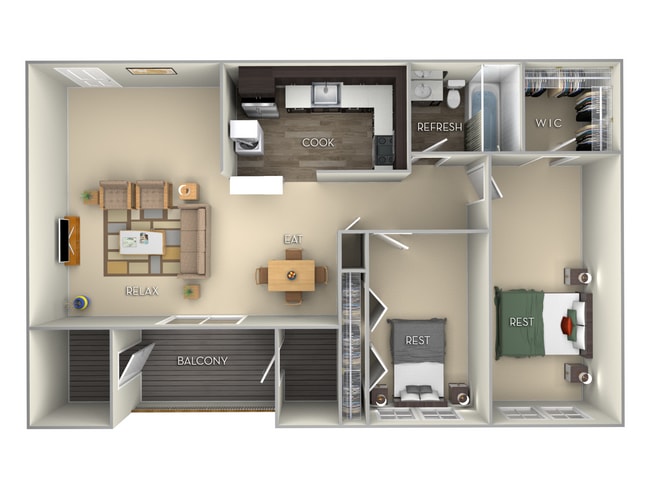 Floorplan - Middletown Valley Apartments