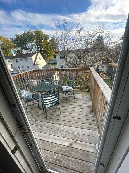 Outside Raised Deck - 81 Firestone St