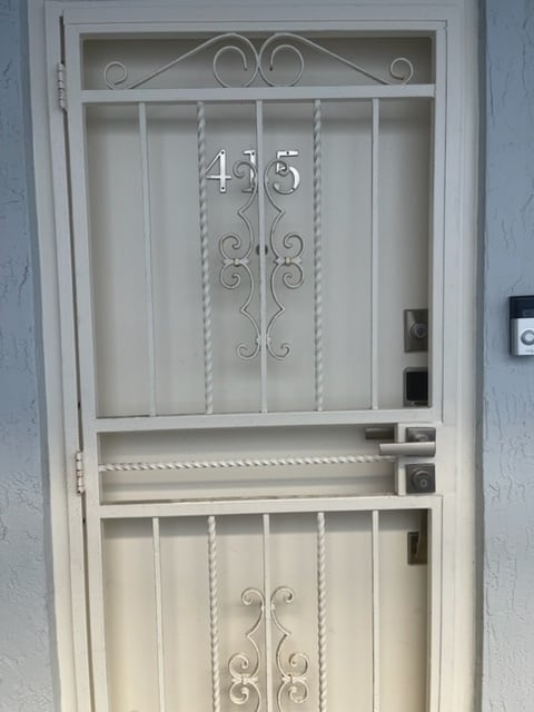 Apt Front Door - 7300 Wayne Ave