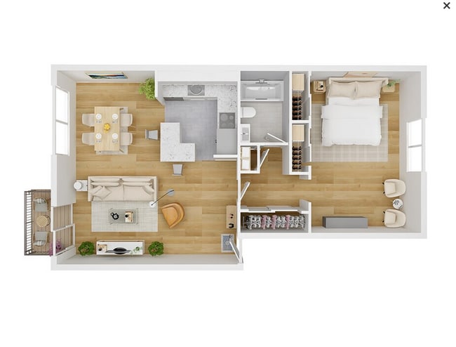 Floorplan - Parkside Apartments at Croton On Hudson