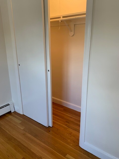 double closet in 1st bedroom - 51 Warren St