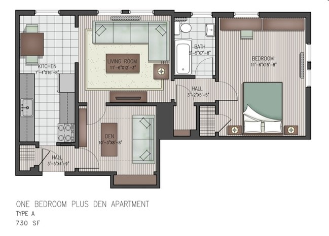 Type A - Madison Apartments