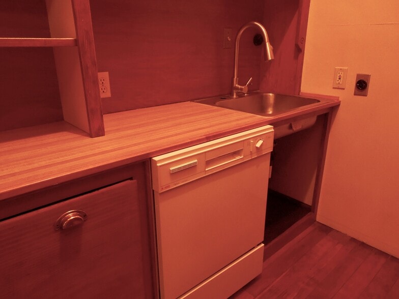 Sink, dishwasher & garbage disposal in pantry - 264 N 13th St