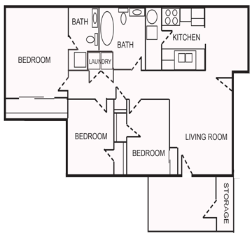 Floorplan - Time Corners Crossing