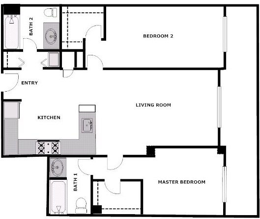 2BR/2BA - The Altezza