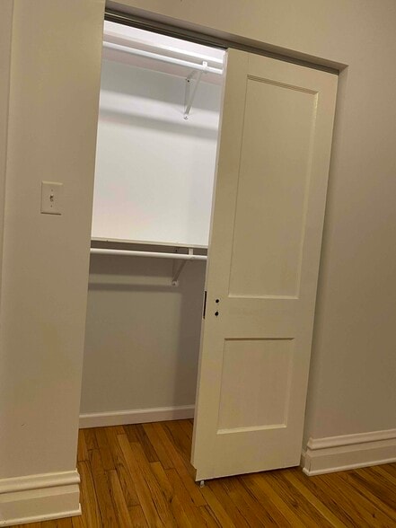 Front bedroom closet (double pole) - 5017 S Broadway