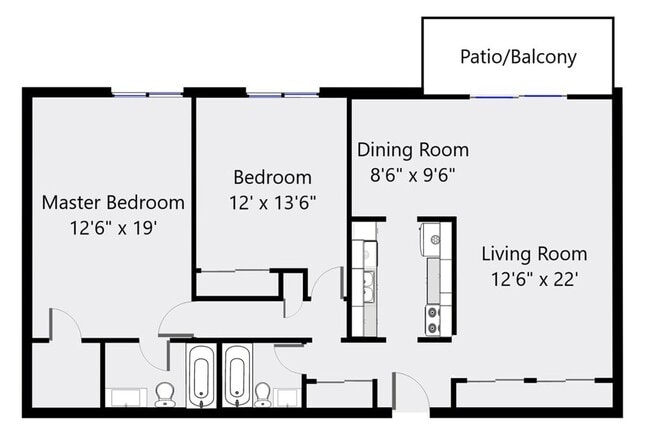 Floorplan - Amberley House Apartments