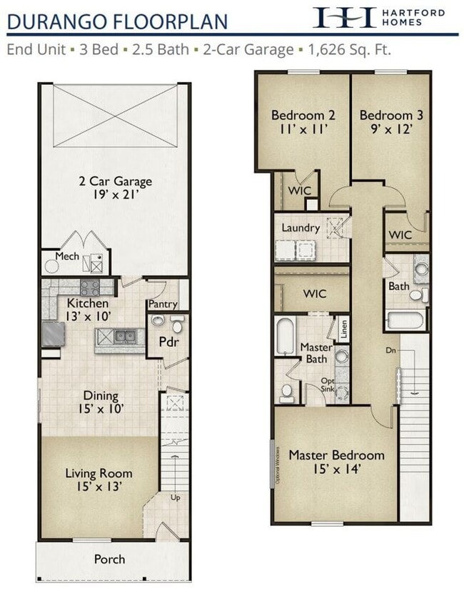 Building Photo - Available Now - Newer end unit townhome: 3...