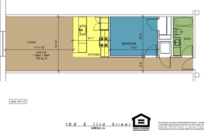 Floorplan - The Brightleaf Building