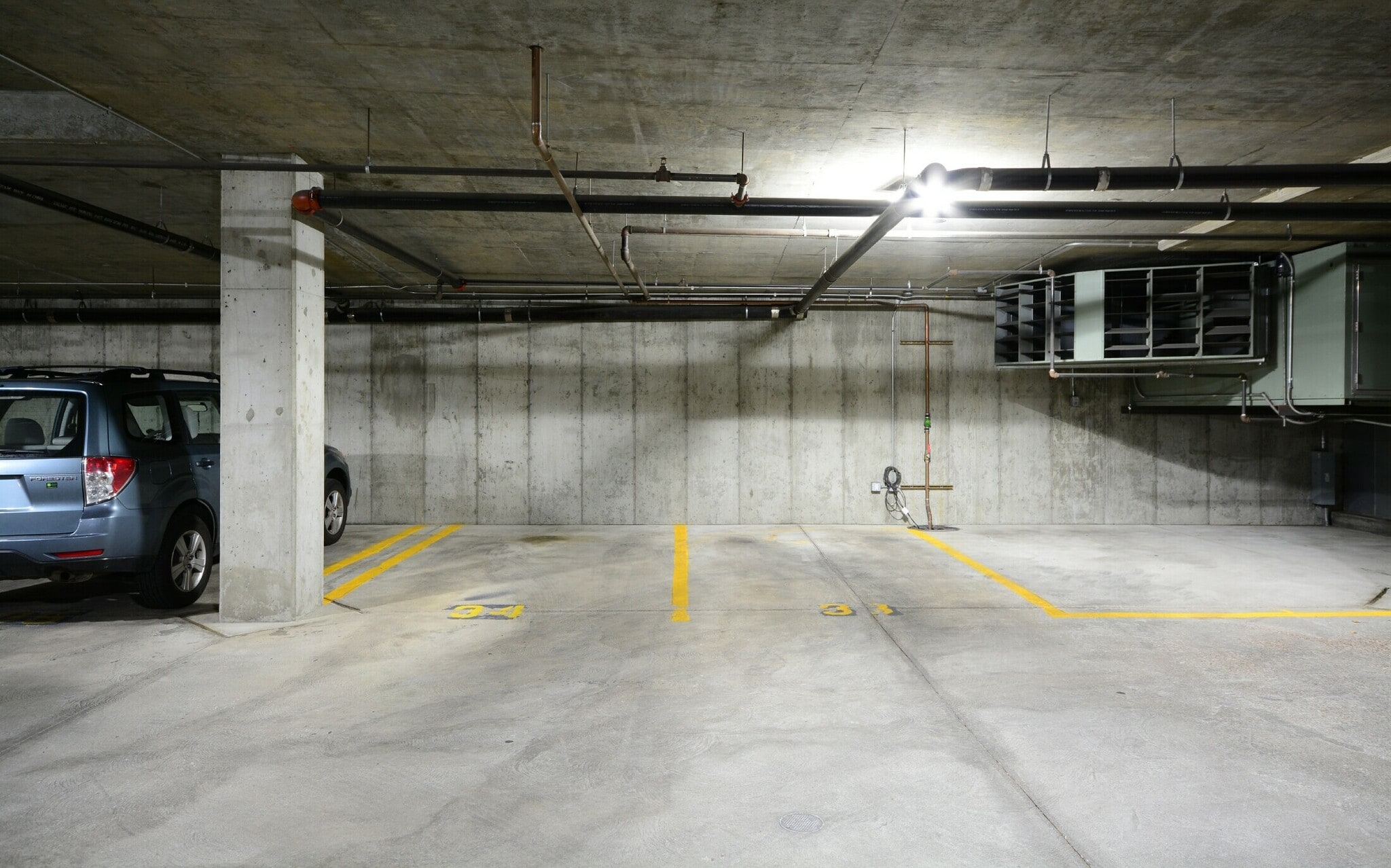 Covered underground garage - 275 S Harrison St