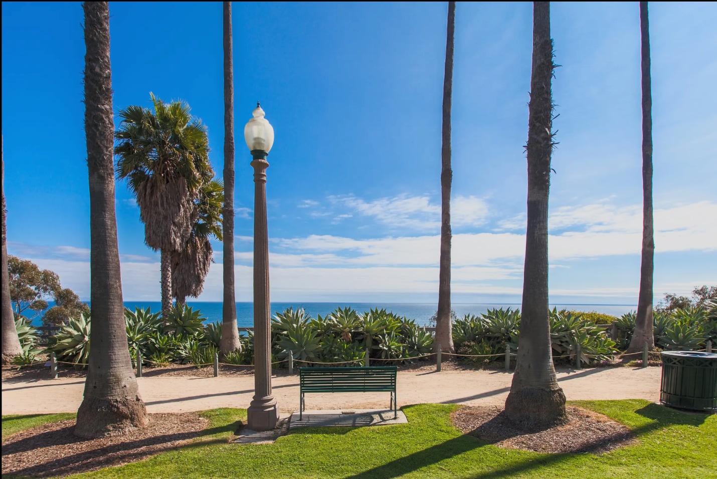 Beautiful Palisades Park in front of the Building - 515 Ocean Ave