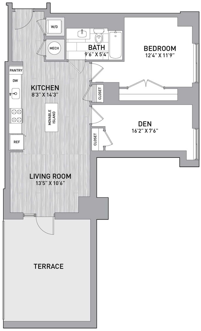 Floorplan - Union on Queen