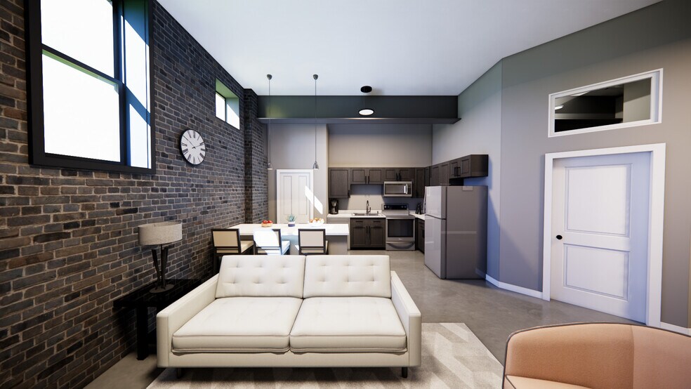 1BD - Style C - 1st floor - The Shop Lofts