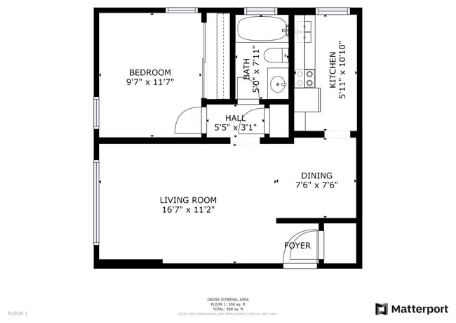 Floorplan - Parkway Flats