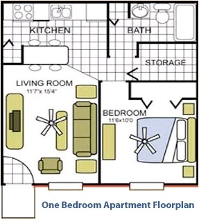 1BR/1BA - LeMans Sebring