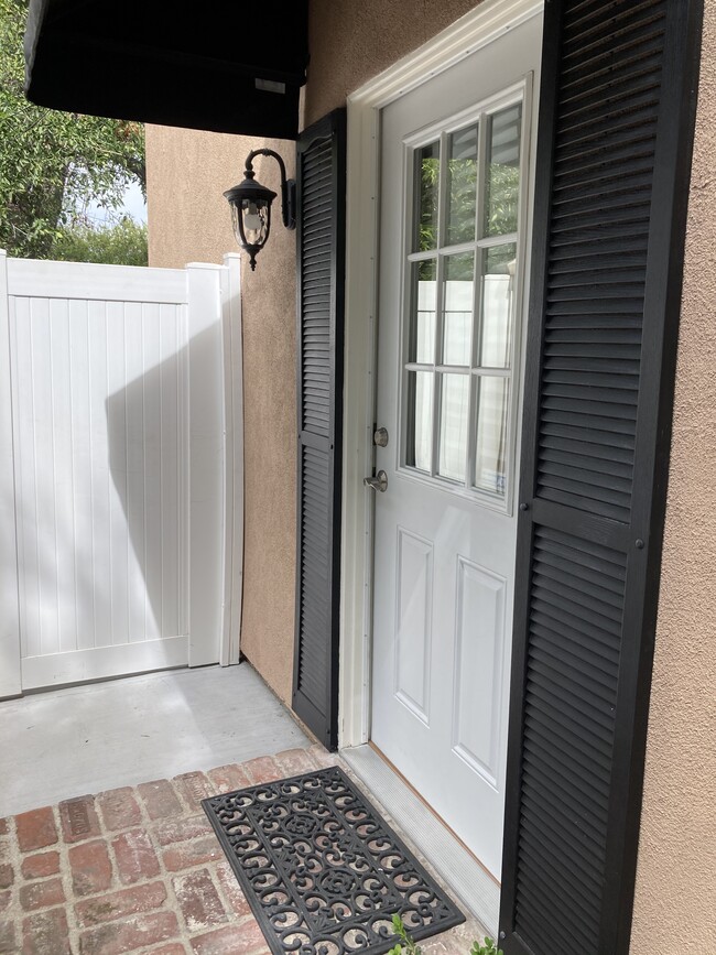 Front door - 15102 La Maida St