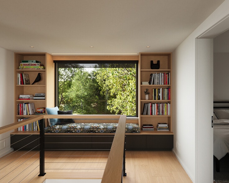 Second Floor Reading Nook - 796 Stewart Ave