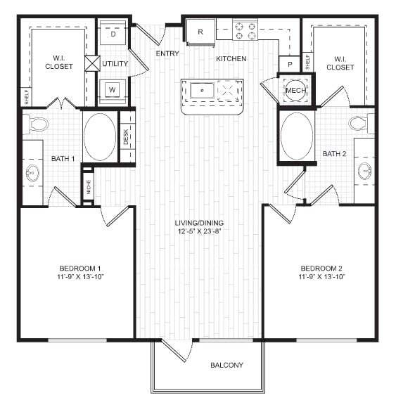 Floorplan - The Riley