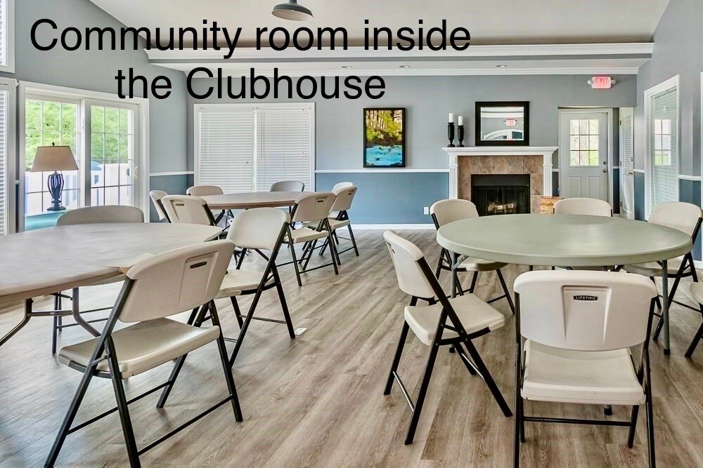 Clubhouse community room (able to rent space for parties) - 11 Devon Club Ln