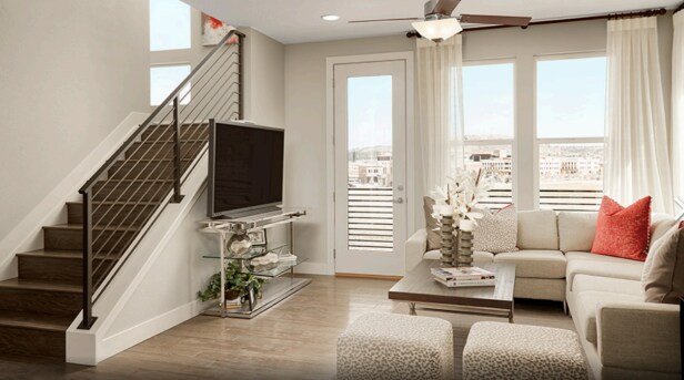 Living Room - 20999 E Quincy Dr