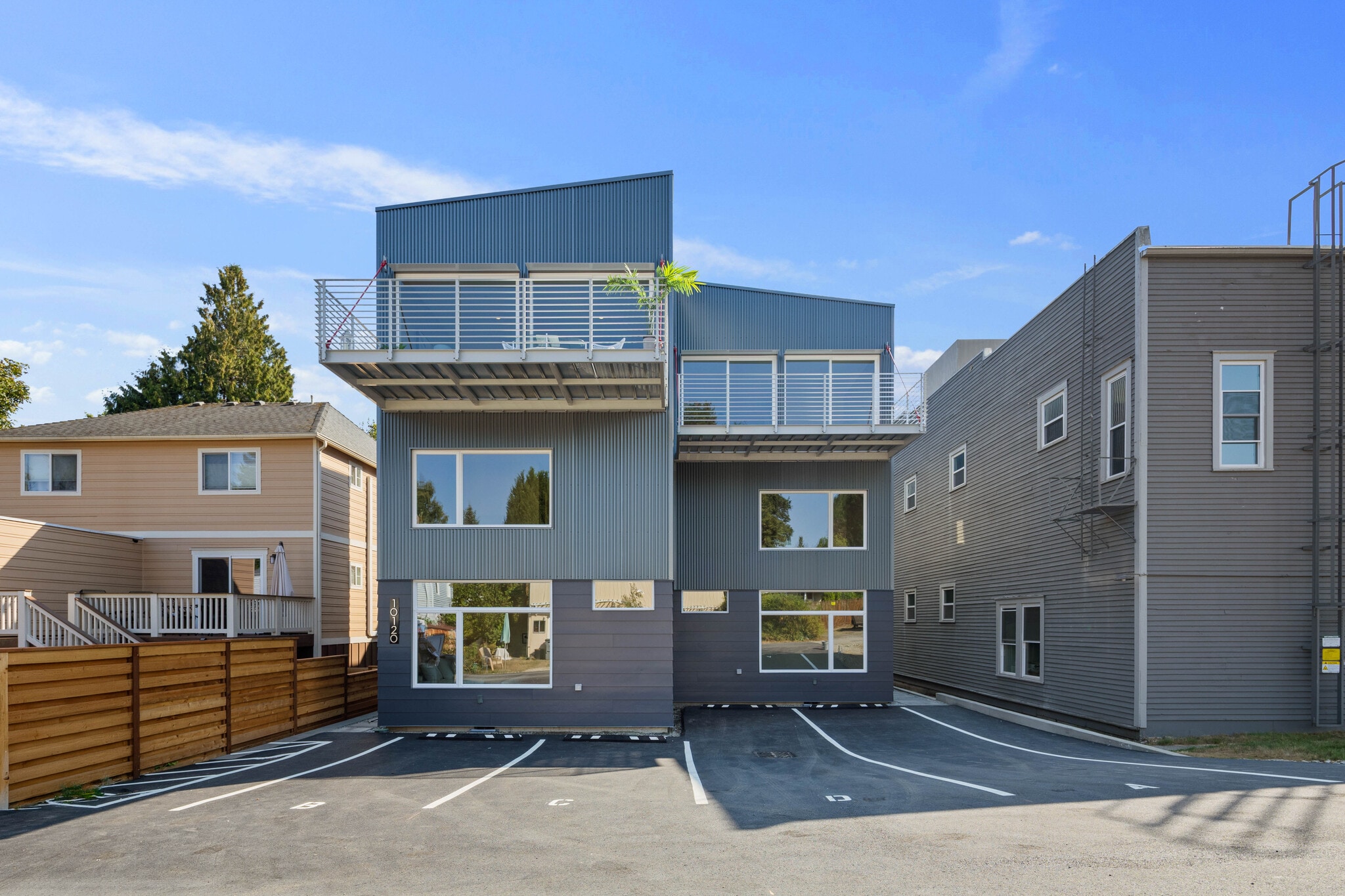 View from alley - 10120 NE 185th St