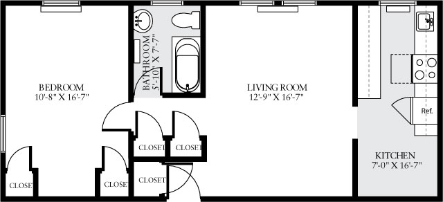 Floorplan - eaves Tunlaw Gardens