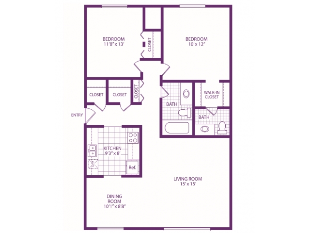 Floorplan - Midtown Square Apartments