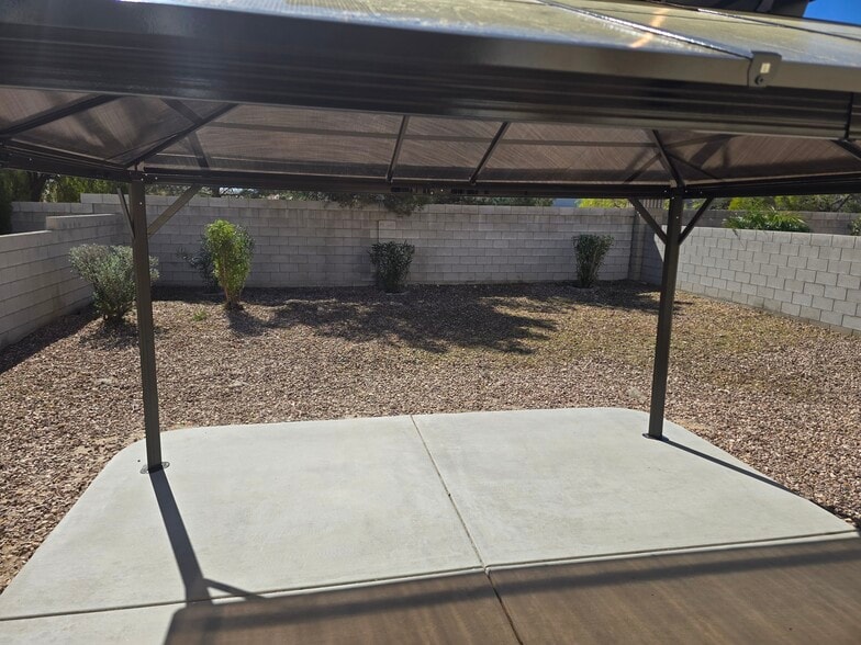 Back yard - 9579 Camelback Peak Ct