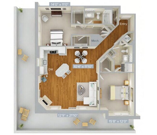 Floorplan - Avalon Clarendon