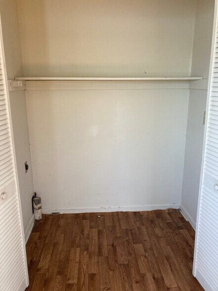 Washer dryer hookup and storage - 141 Country Village Ct