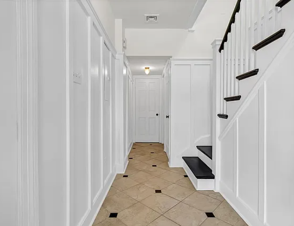 Downstairs Hall - 420 Linkhorn Dr