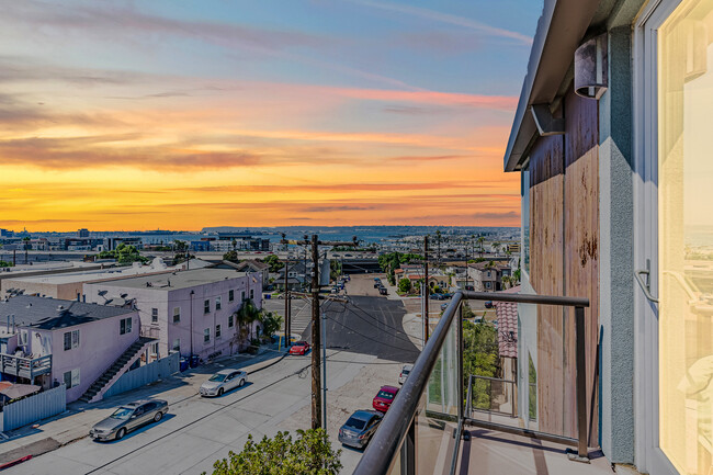 View from Loft Balcony 4th Floor - 408 W Juniper St