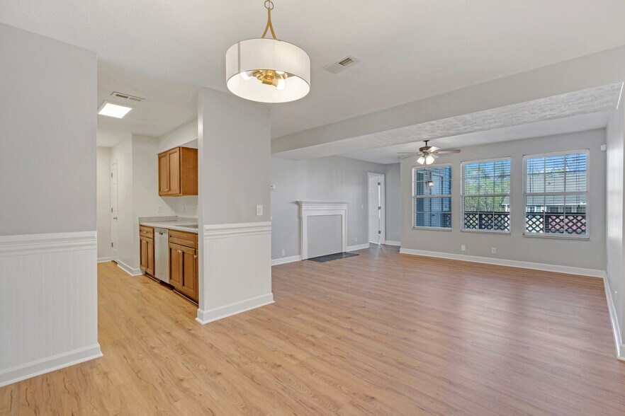 Kitchen and Balcony - 151 N Timber Dr