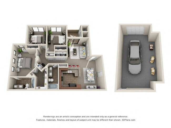 Floorplan - Colton Apartments