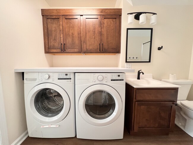 Upstairs Bath/Laundry Room - 719 7th St