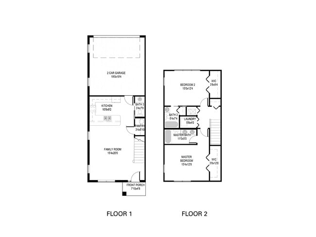 Floorplan - Eleven Oaks