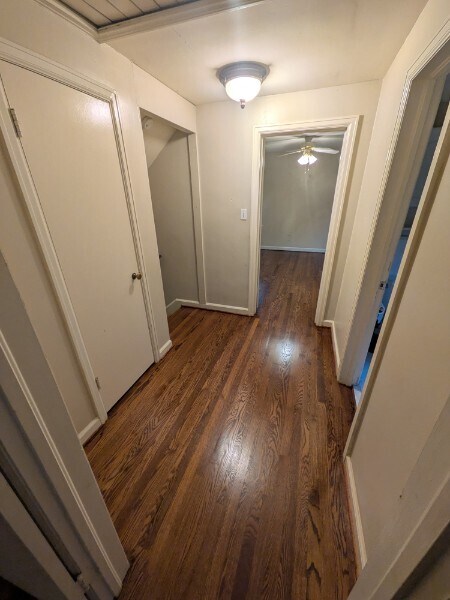 Upstairs has 2 beds, 1 bath, and hallway closet. - 4515 West 72nd Terrace