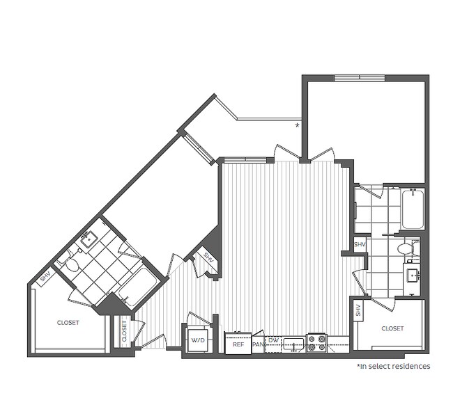 2bd / 2ba - The Overlook at Walnut Creek