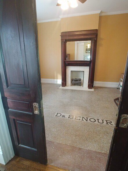 Bedroom - Antique Fireplace - 410 Fairfield Ave