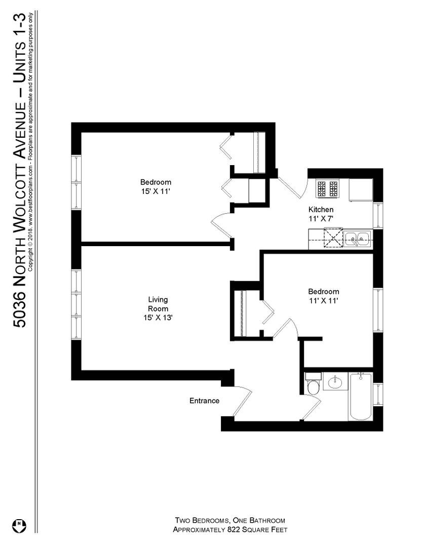 Building Photo - 5131 N Wolcott Ave