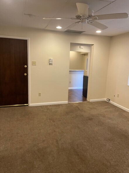 View of Living Room into Kitchen - 1602 Lowrie St