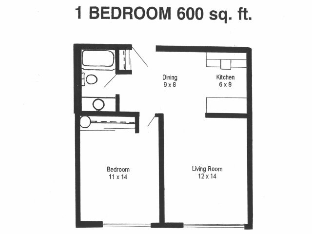 Floorplan - The Bluffs