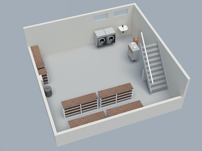 3 BD 1BA Townhome Unf Basement - Four Seasons Apartments and Townhomes